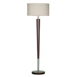 Cosmopolitan Contemporary Wood Floor Lamp, by Betta Living, £150 